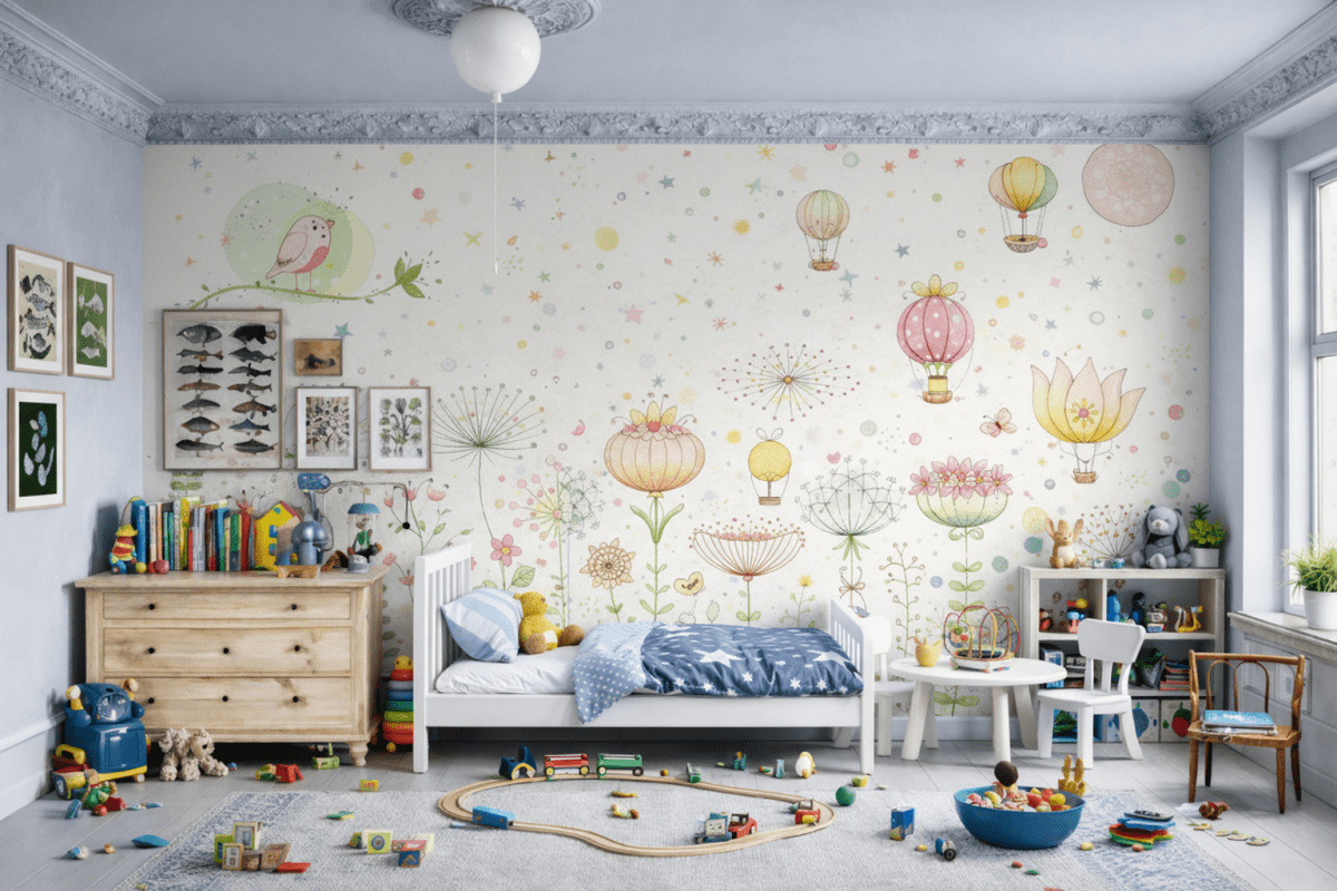 Whimsical Airship Garden