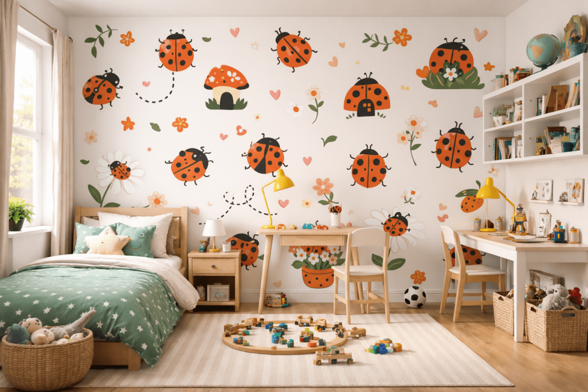 Ladybug Tapestry