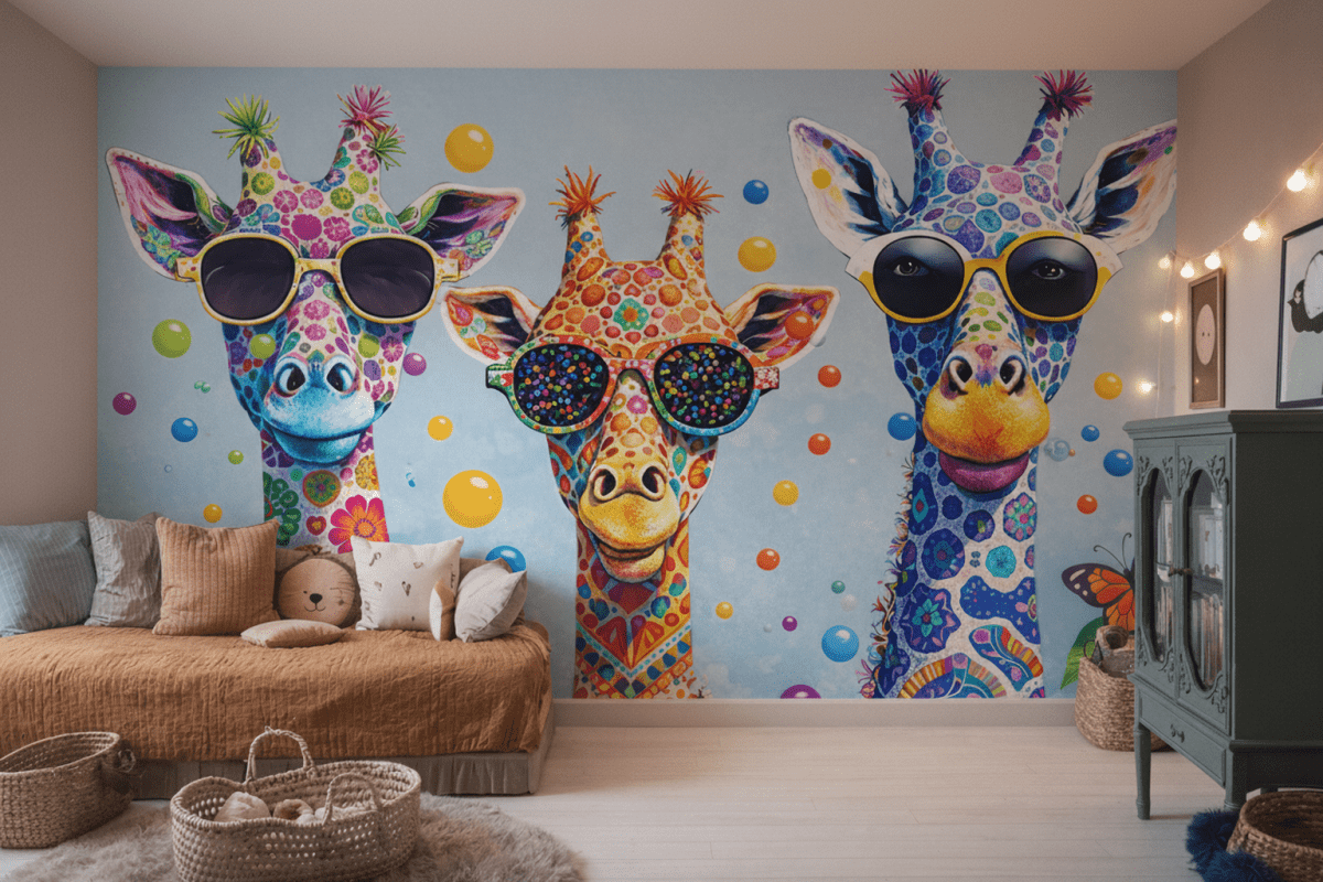 Kaleidoscopic Giraffes