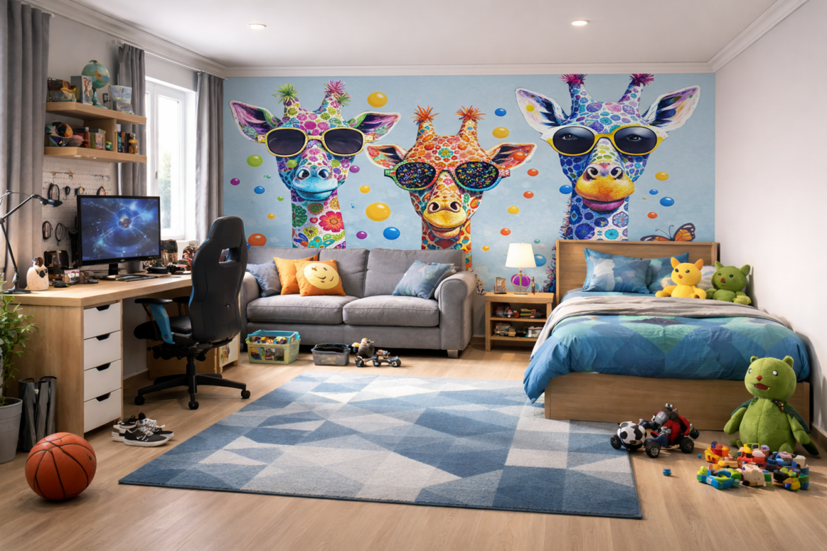 Kaleidoscopic Giraffes