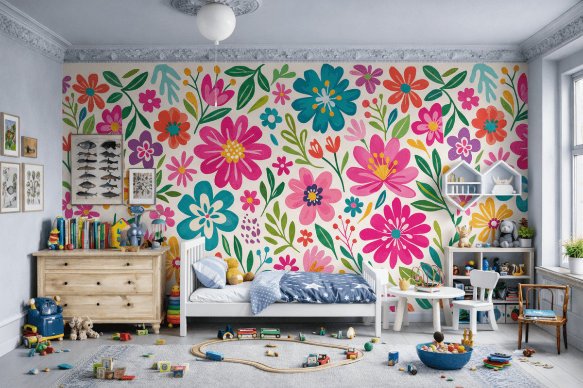 Blooming Tundra Flora