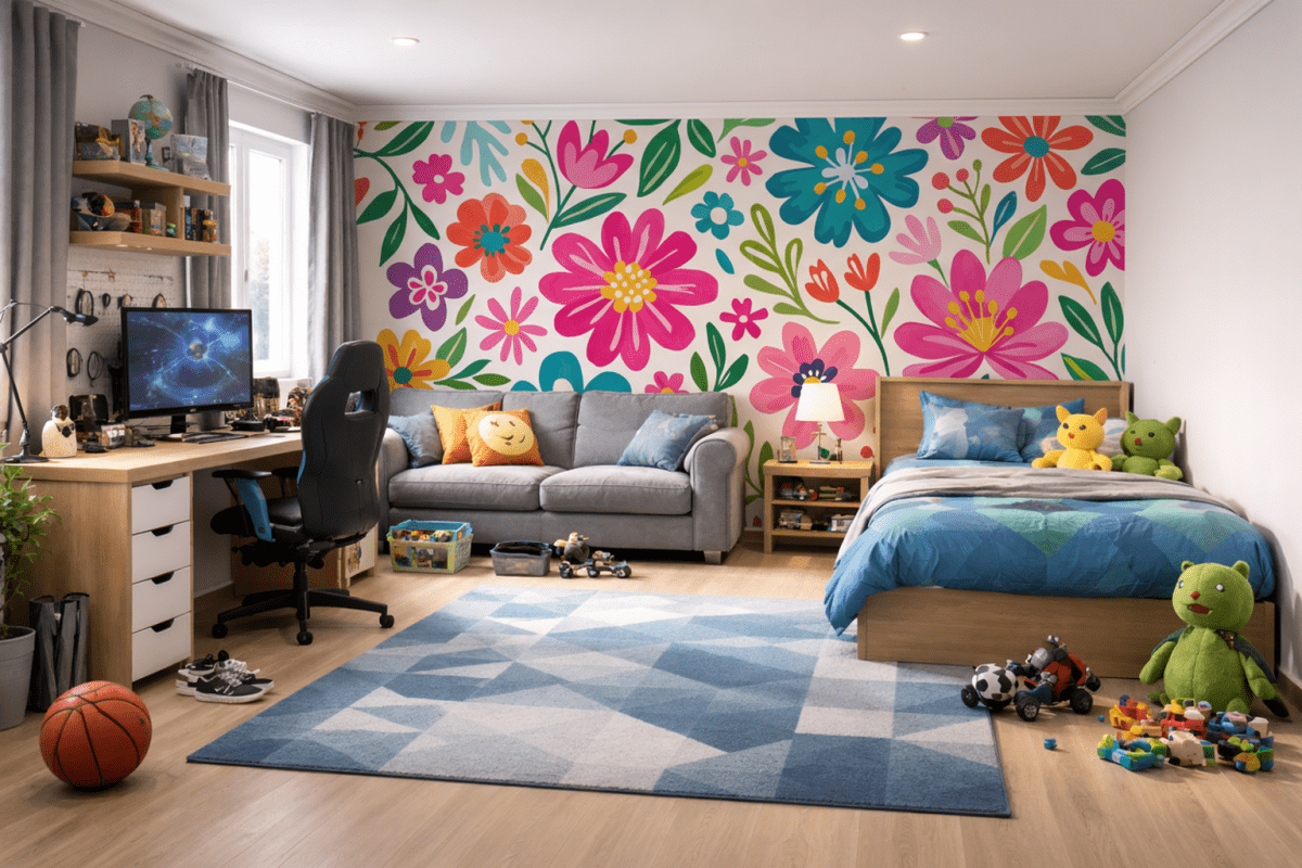 Blooming Tundra Flora