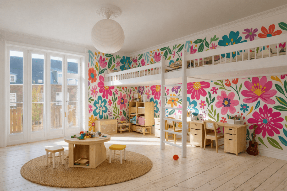 Blooming Tundra Flora