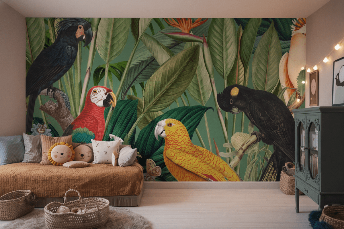 Exotic Feathered Canopy