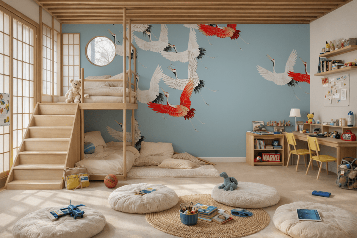 Crimson Crane Flight