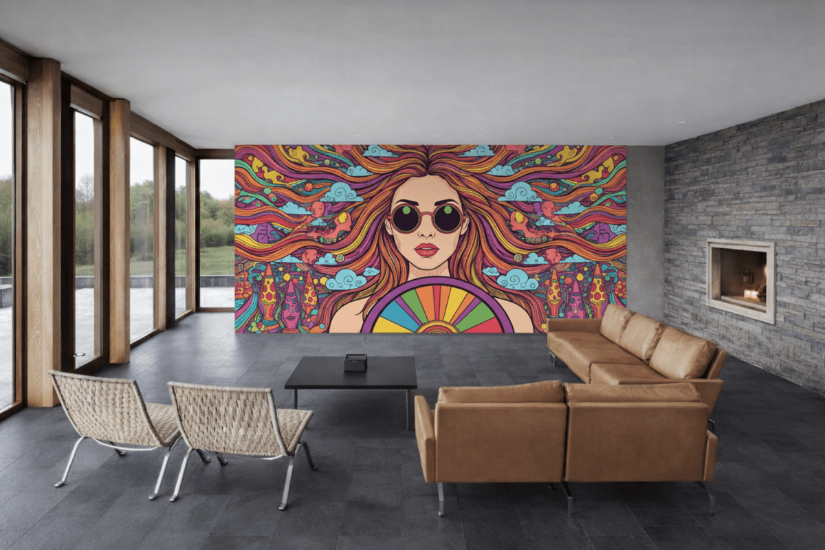 Colorful Psyche Swirl