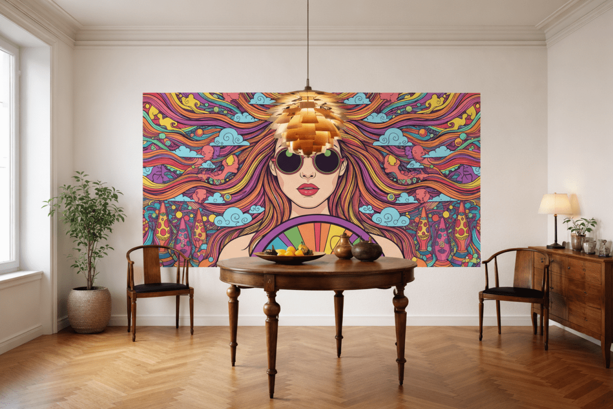 Colorful Psyche Swirl