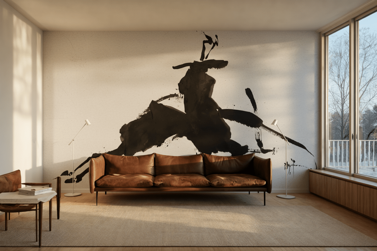 Midnight Brushstroke