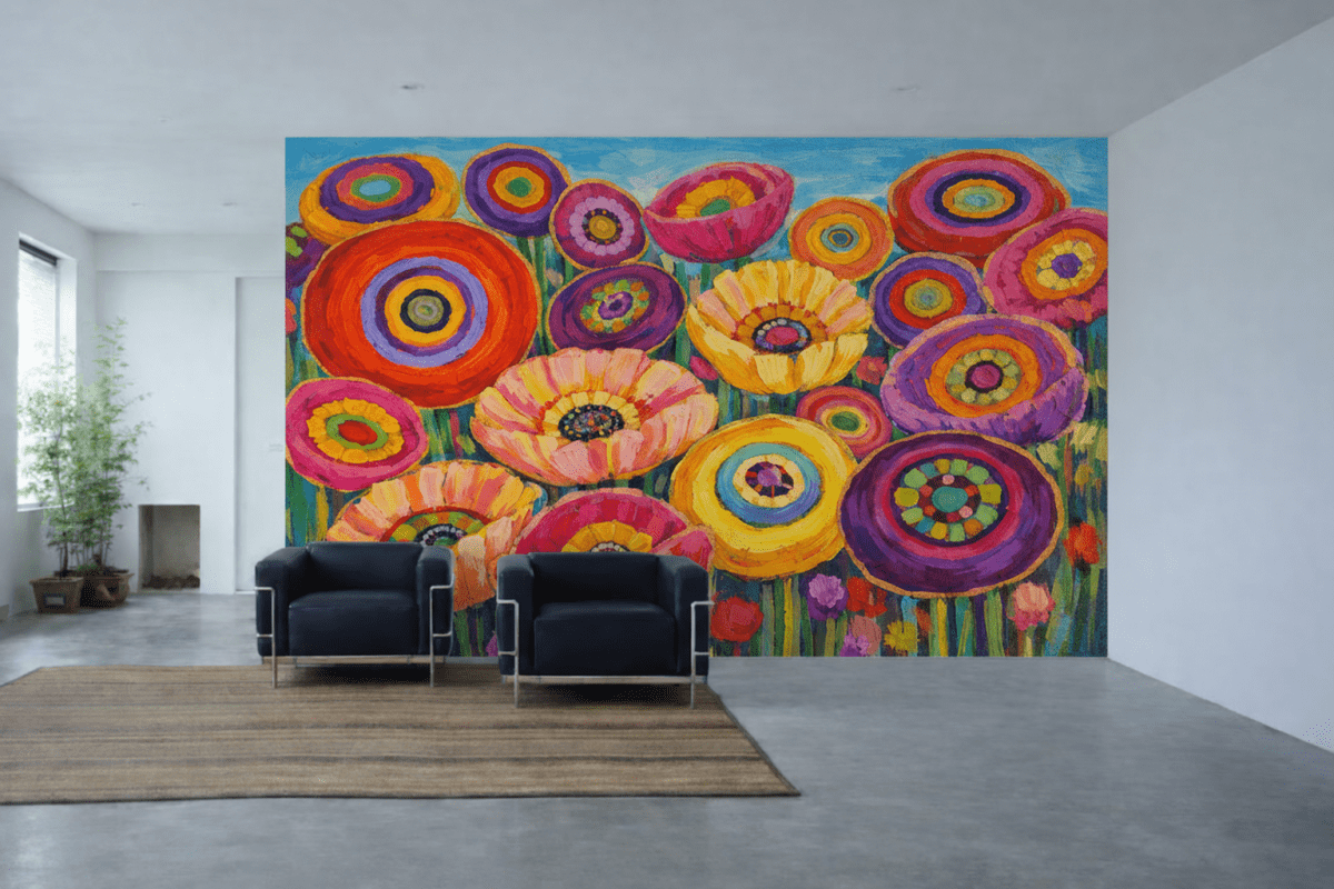 Whimsical Blooming Disks