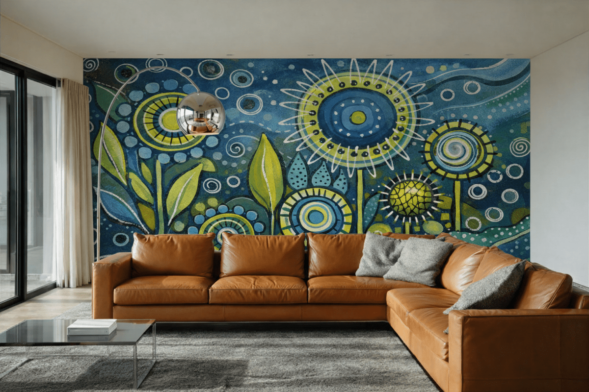 Whimsical Petal Burst