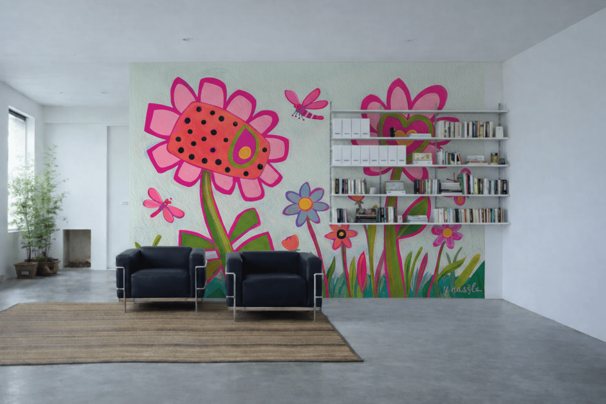 Whimsical Blossom Garden