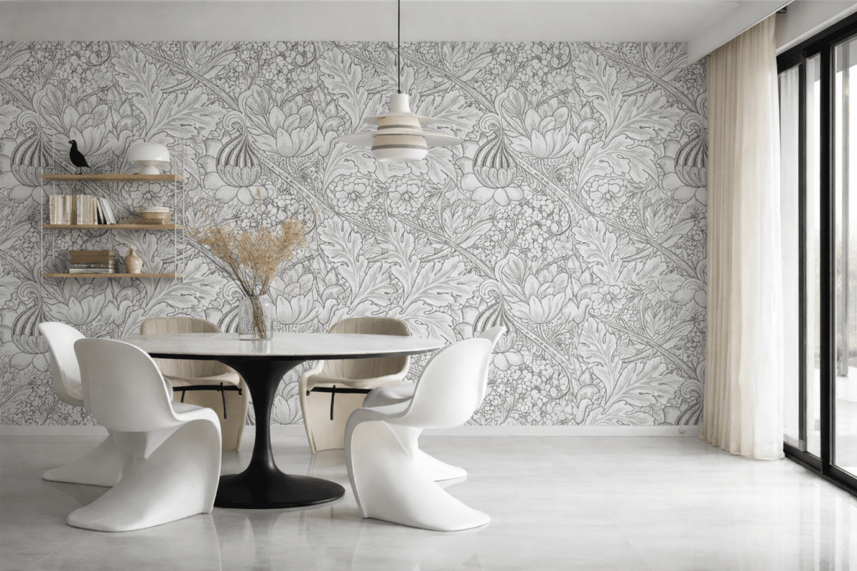 Silken Frond Tapestry