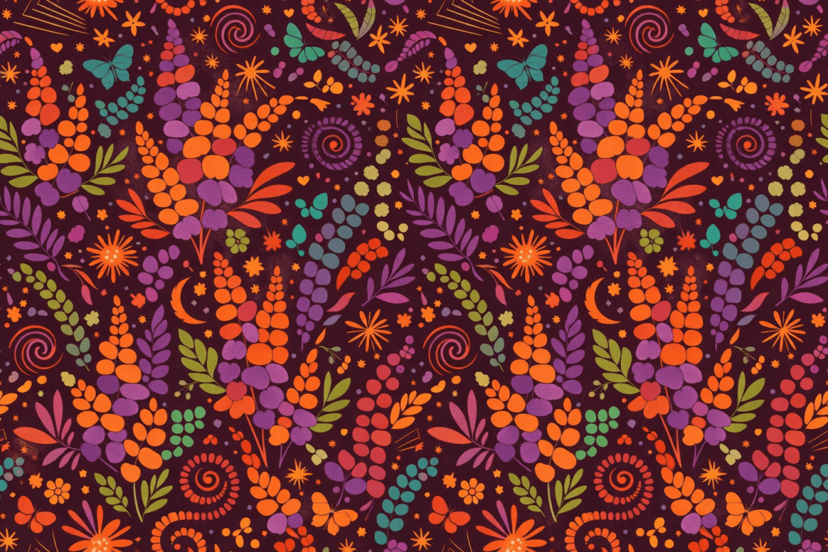 Silken Twilight Blossoms