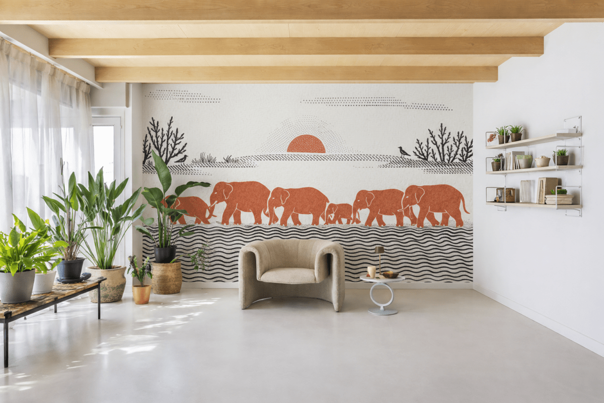 Sunset Elephant Parade