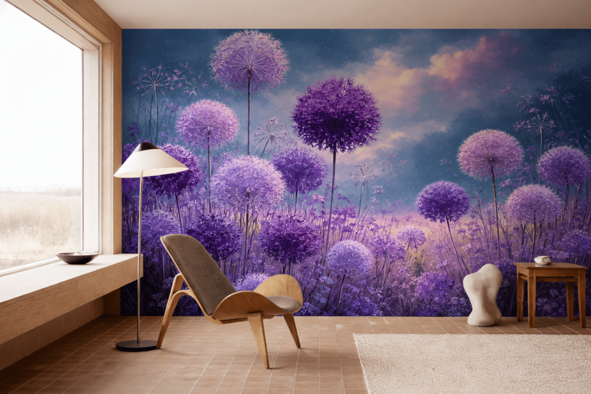 Violet Sphere Garden