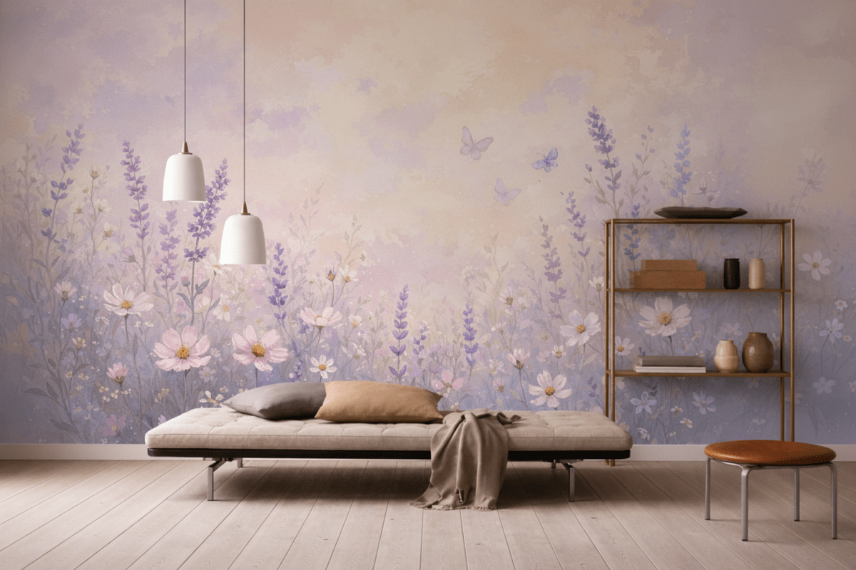 Lavender Meadowscape