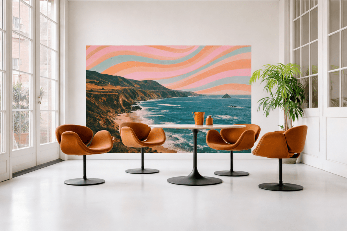 Frosted Coastal Curves