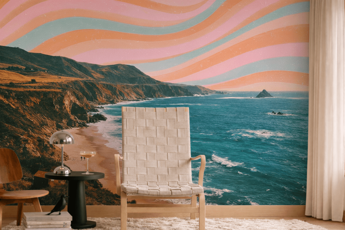 Frosted Coastal Curves