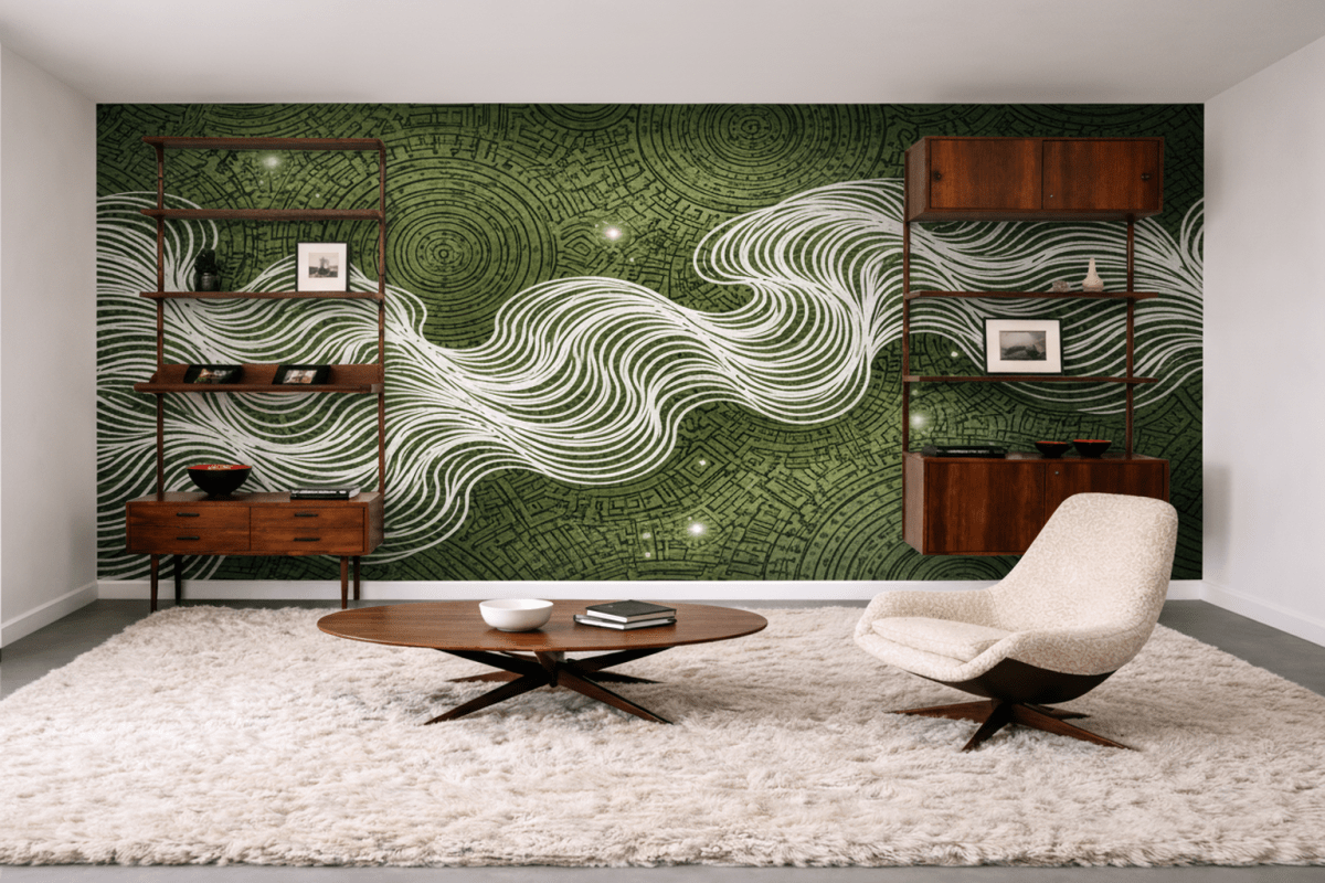 Woven Kelp Tapestry