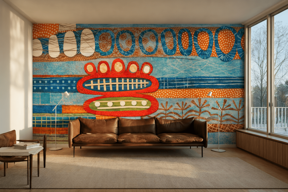 Folk Art Mosaic